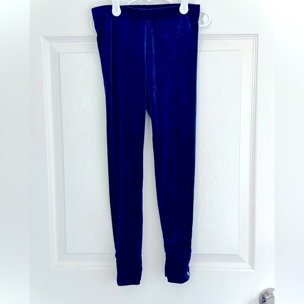 Carter’s Navy Blue Velvet Legggings